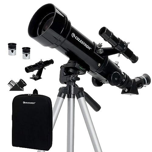 Celestron - 70mm Travel Scope - Portable Refractor Telescope