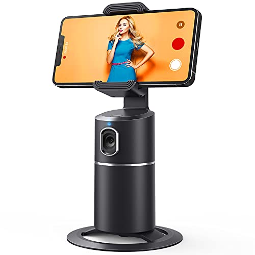 Auto face-tracking phone holder