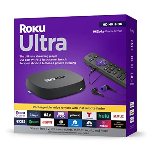 Roku Ultra 4K/HDR/Dolby Vision/Atmos