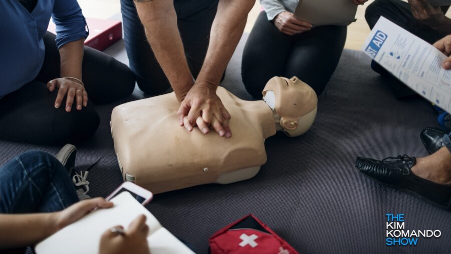 CPR training